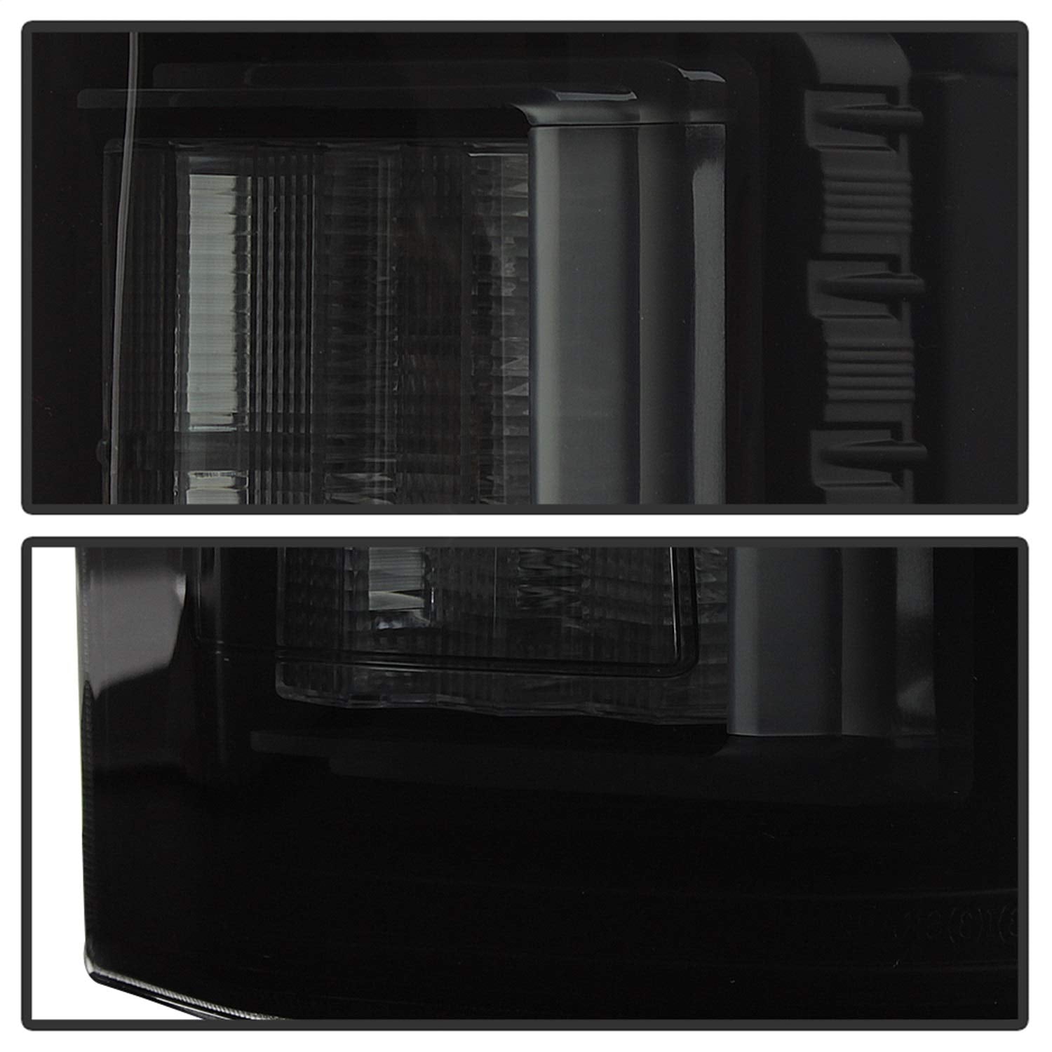 Ford F150 2018-2019 Spyder Auto 5085672 Light Bar LED Tail Lights - Black Smoke (not compatible with rear blind spot sensor models)