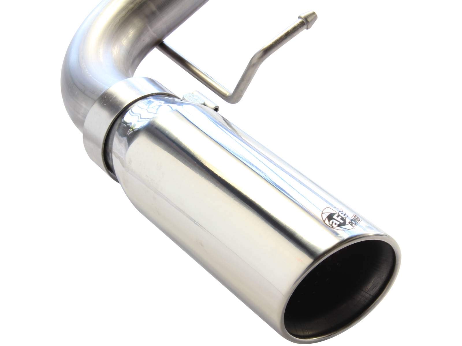 aFe (49-46004) 409 Stainless Steel 2.5" Cat-Back Exhaust System with 304 Stainless Steel Polished Tip for Toyota Tacoma L4 2.4L/2.7L