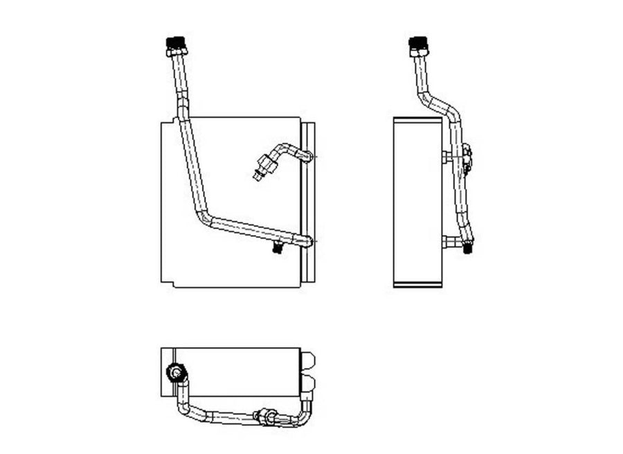 Heater Core TYC 96064 Compatible with 1996-2020 Chevrolet Gmc C/K