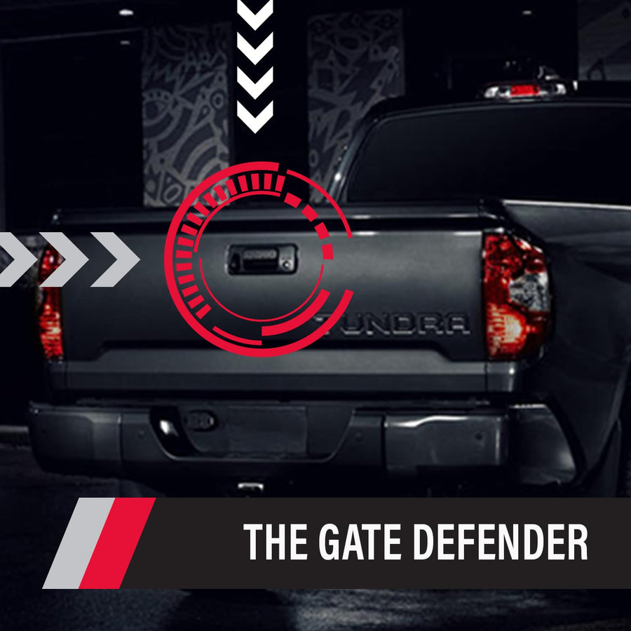 Pop & Lock Black Universal Tailgate Lock, Key Lock, PL9900, The Gate Defender, Truck Theft Prevention, Made in USA