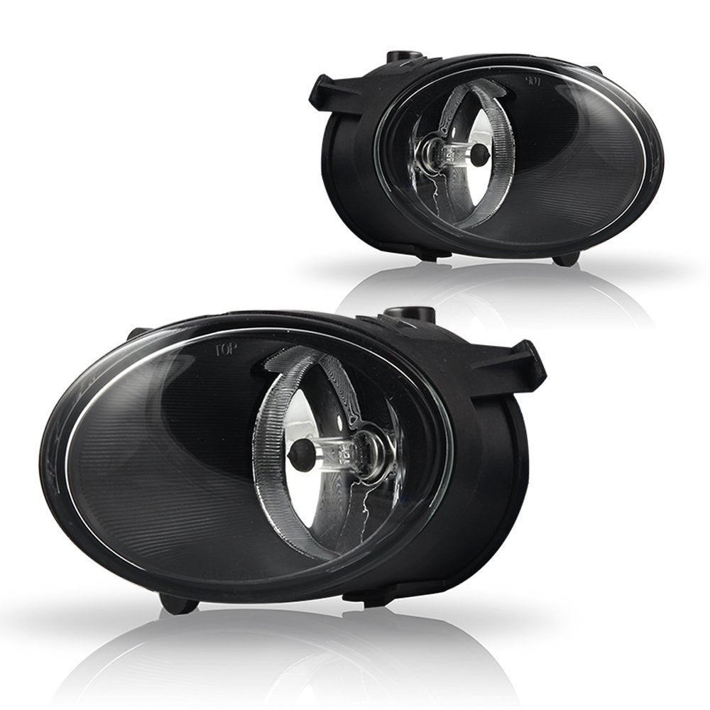 Fog Lights Driving Compatible with [2005 2006 2007 2008 Audi A6 S6] Winjet
