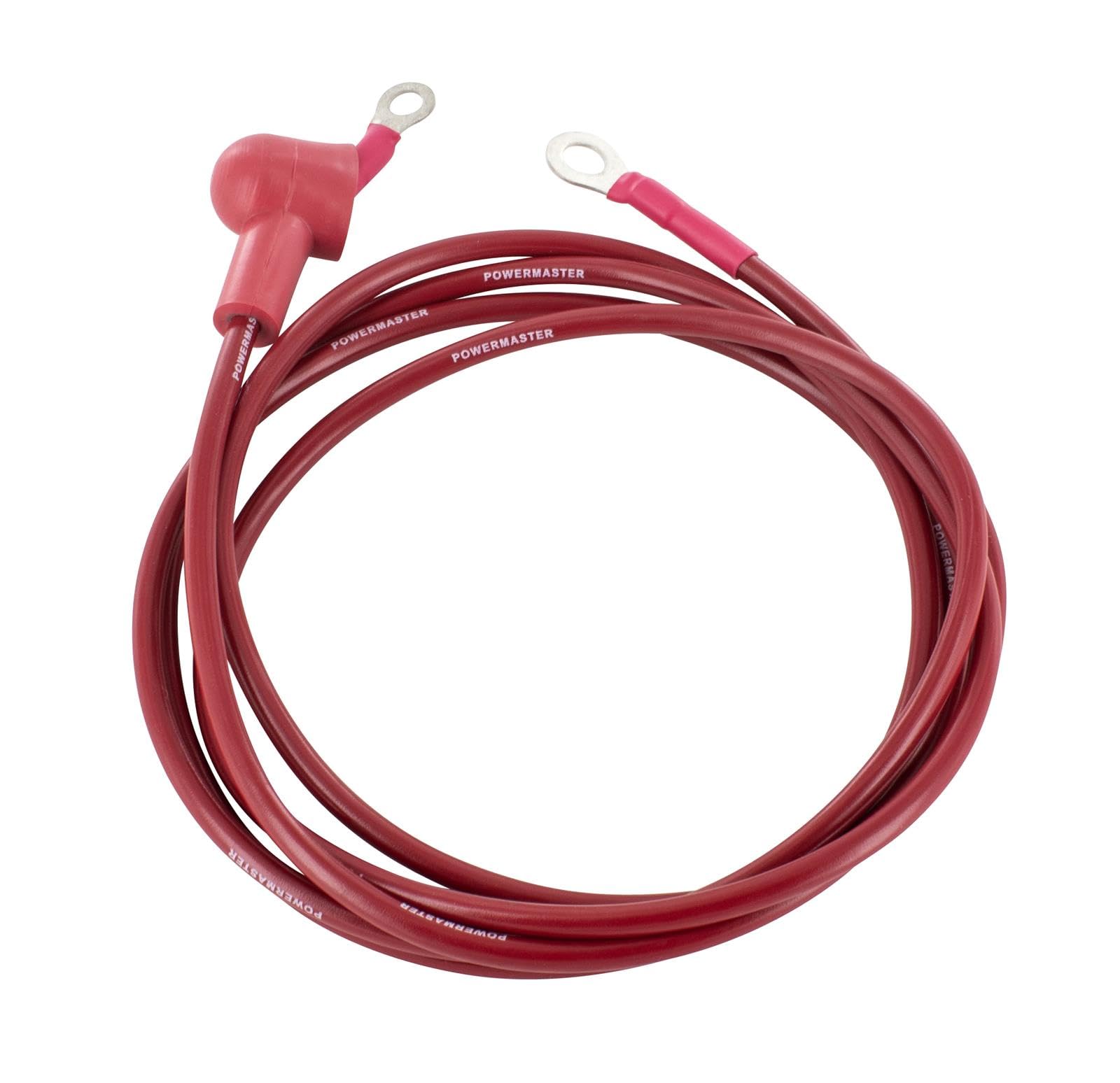 1-587-130 Powermaster Alt Charge Wire 8g 7 ft 5/16 & 1/4 Eyelet