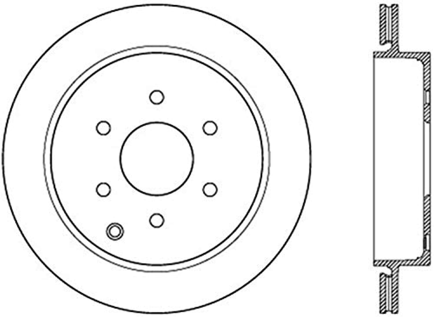 Premium Centric Parts Brake Rotor - 120.42113