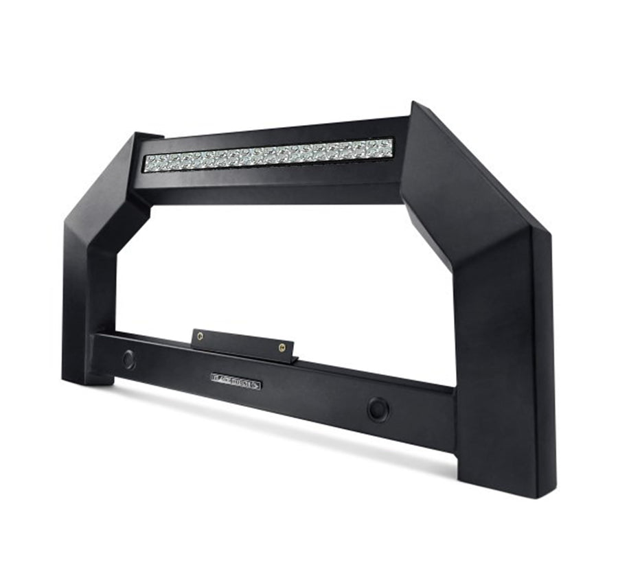 Bull Bar Black Horse Armour No skid plate Matte Black Compatible with 2025-2025 Ram 1500-AB-DO15