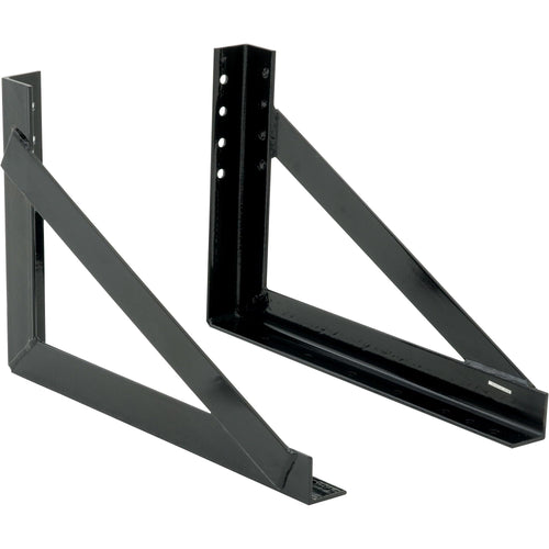Heavy-Duty Phoenix L-Arm Truck Tool Box Mounting Brackets - Pair, 27in.L x 18in.H, Model Number TBP008