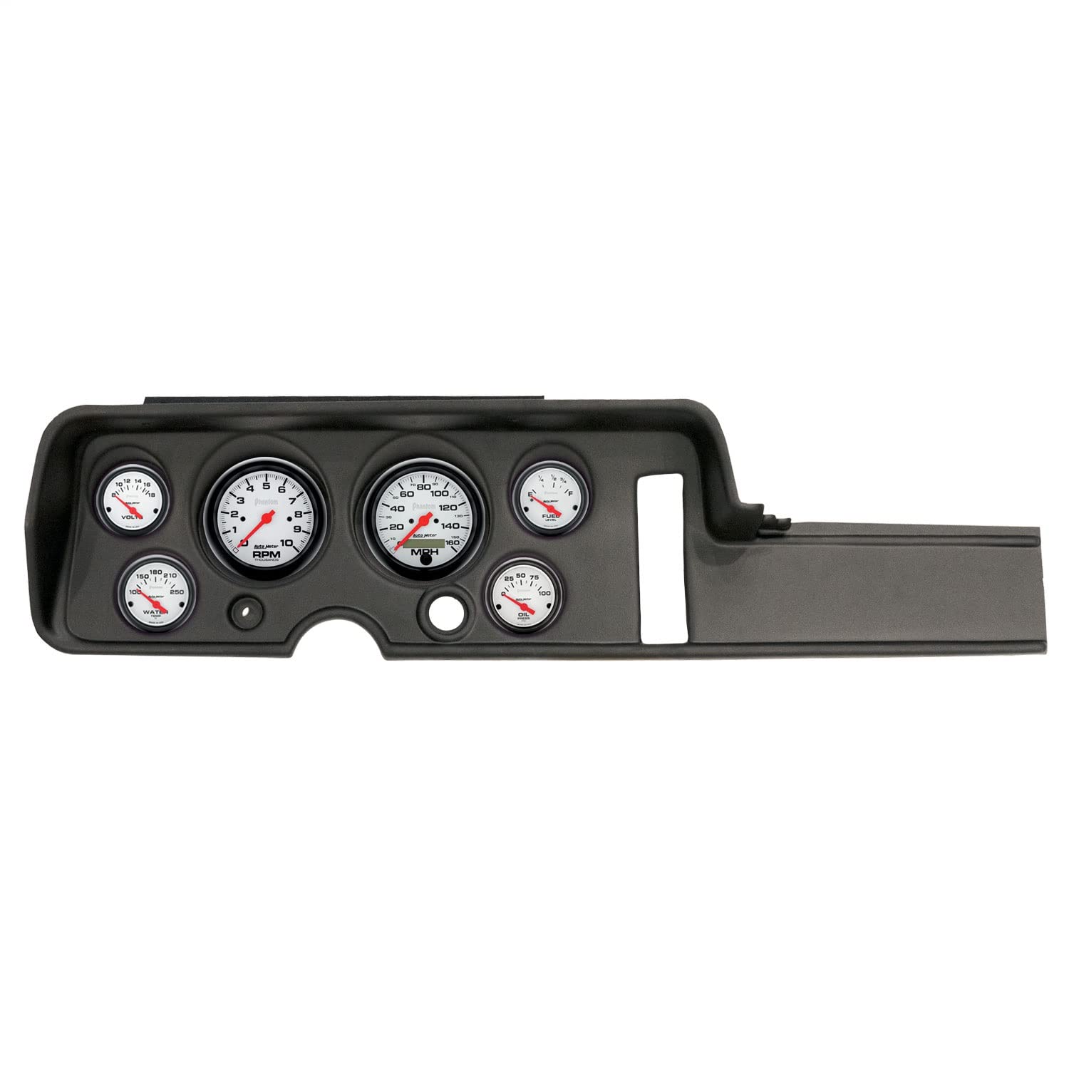 AutoMeter Dash Kit Direct Fit, (3 3/8" X2, 2 1/16" X4), Pontiac GTO/Lemans 68, Phantom (2906-09)
