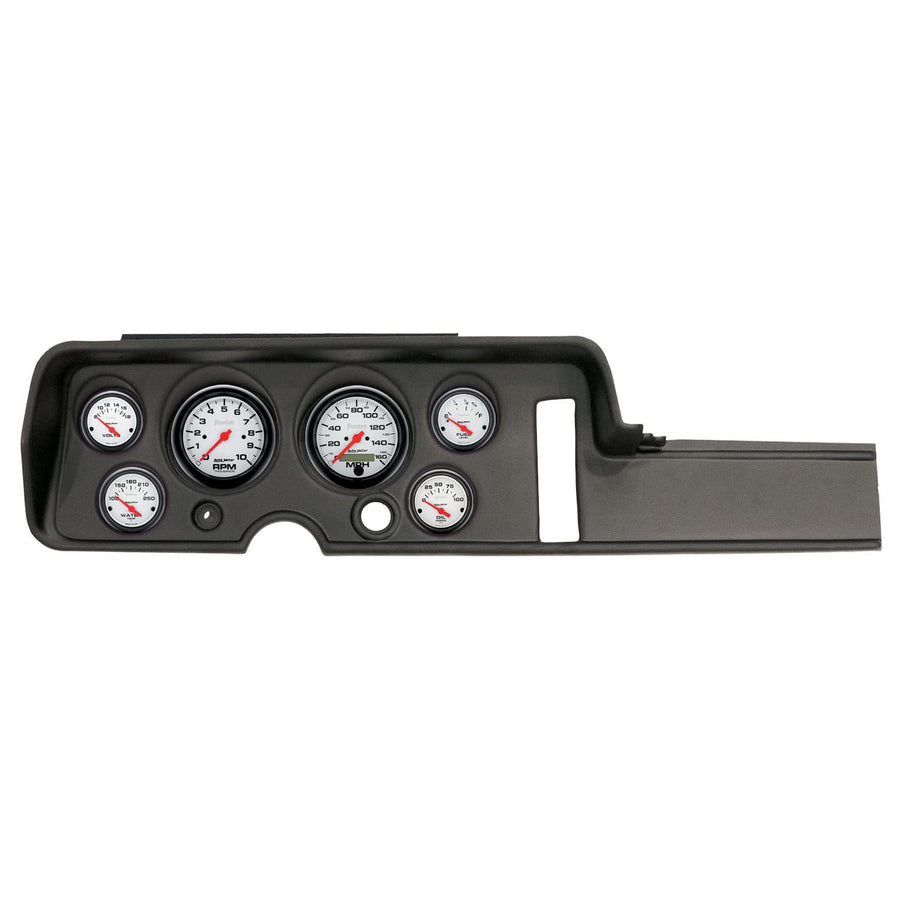 AutoMeter Dash Kit Direct Fit, (3 3/8" X2, 2 1/16" X4), Pontiac GTO/Lemans 68, Phantom (2906-09)