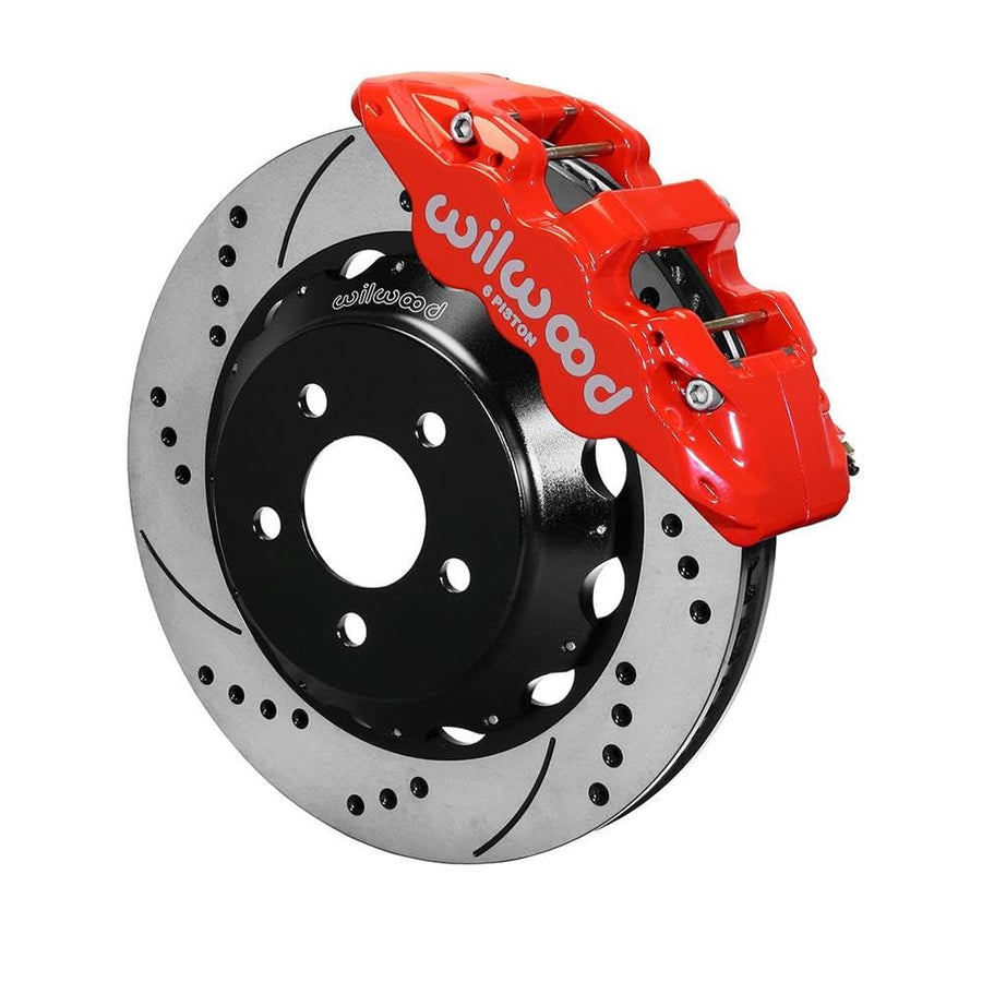 Front AERO6 Hat Kit,15.00, Drilled, Red
