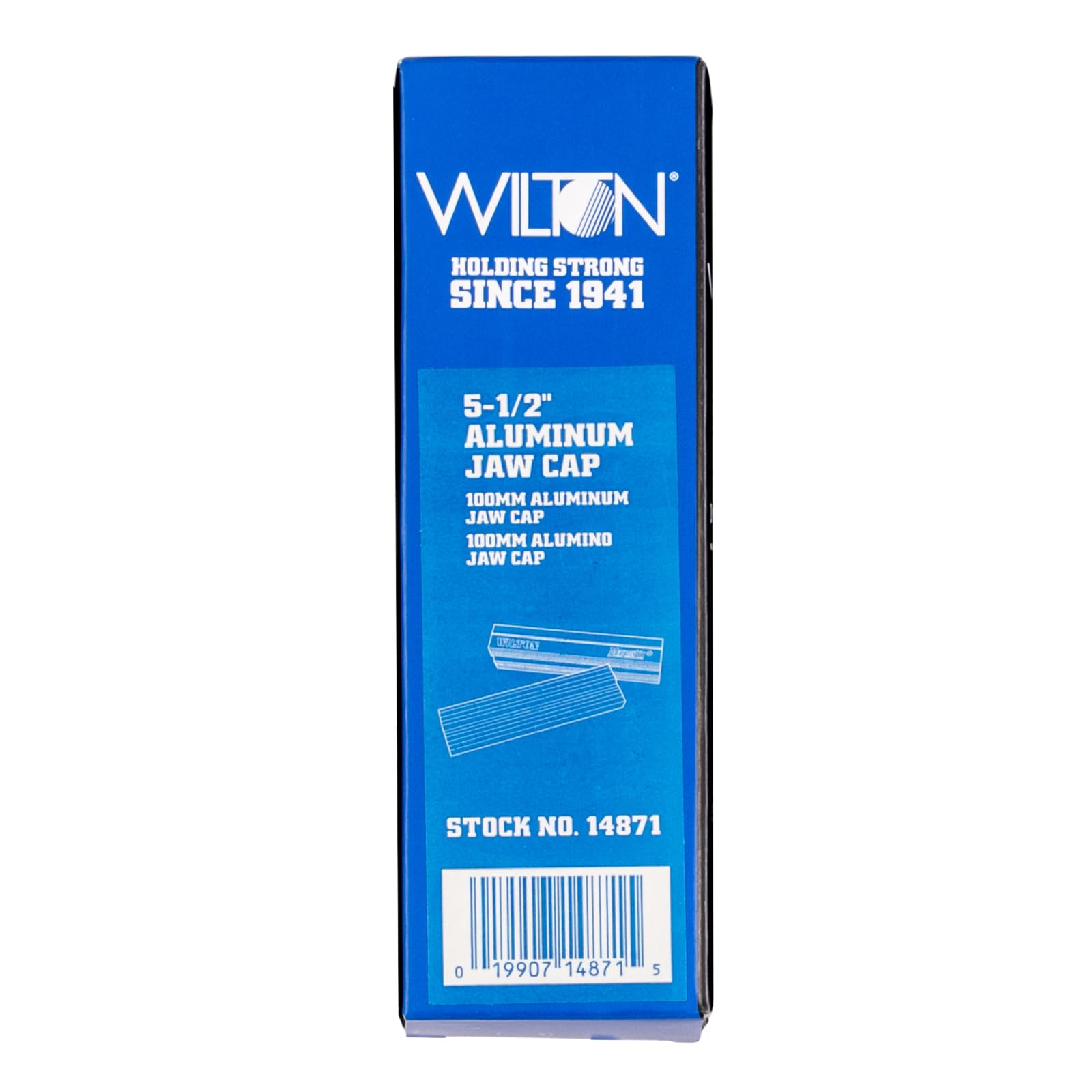 Magnefix Wilton 5-1/2" Aluminum Vise Jaw Pads (A-5.5)