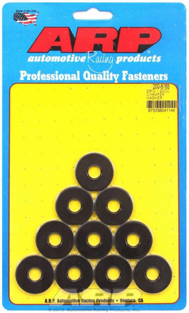 Chamfer Washer ARP (200-8763), Black