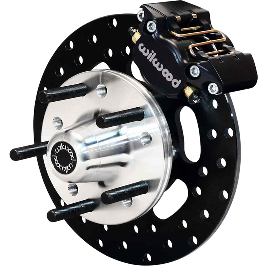 Drilled Rotor, DLS Front Drag Kit