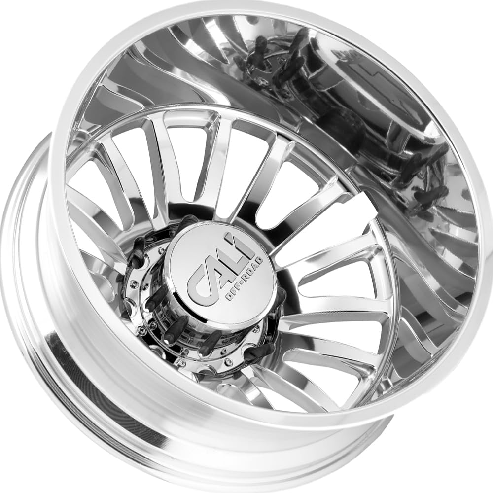 SUMMIT CALI OFF-ROAD DUALLY Gloss Black Wheel with Painted (22 x 8.25 inches /8 x 165 mm, 232 mm Offset)