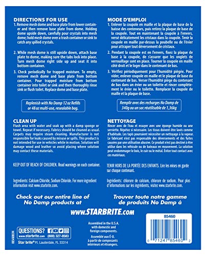 No Damp STAR BRITE Dehumidifier Bucket - 24 OZ (085460)