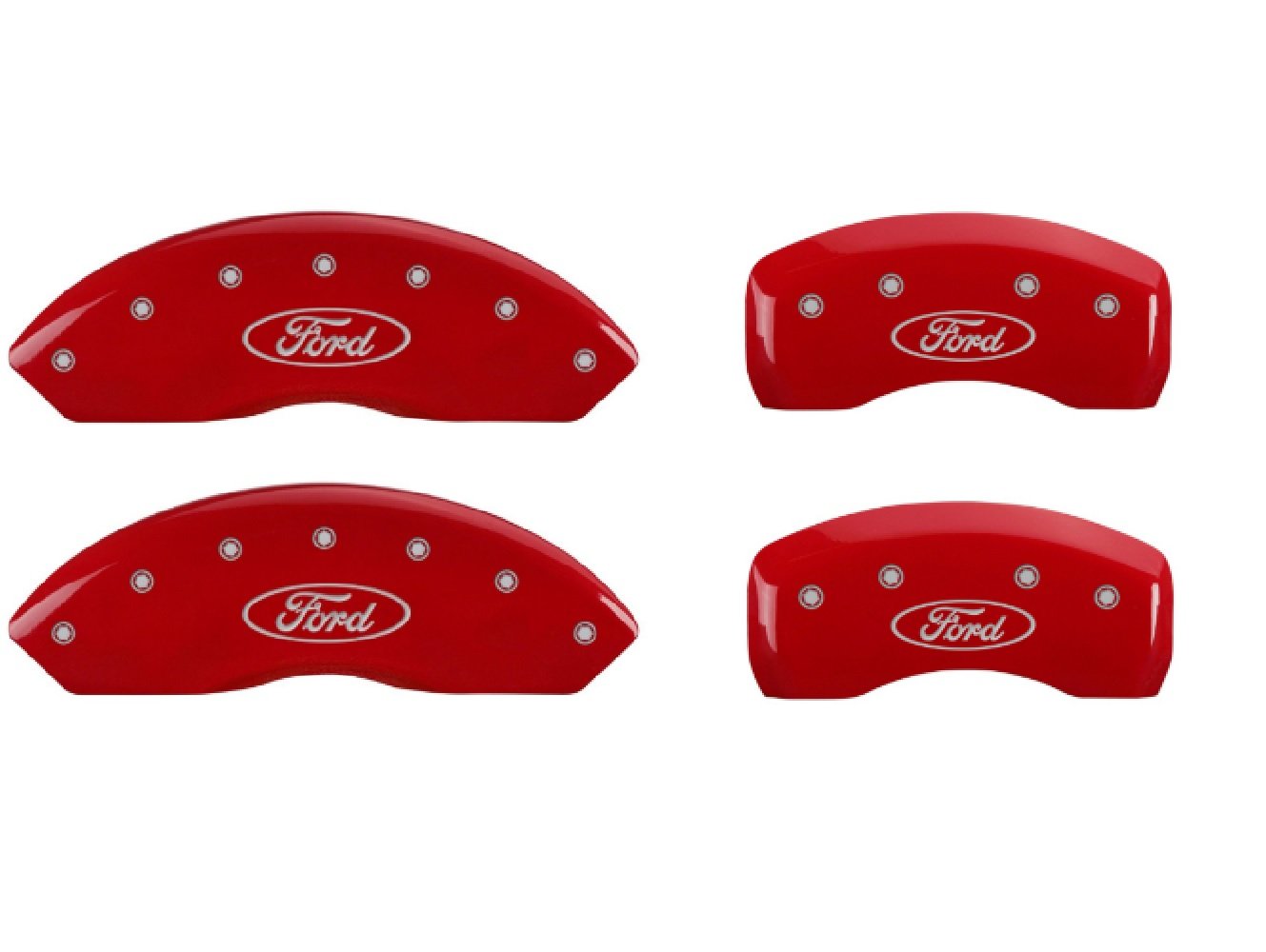 Caliper Covers MGP 10244SFRDRD Caliper Cover