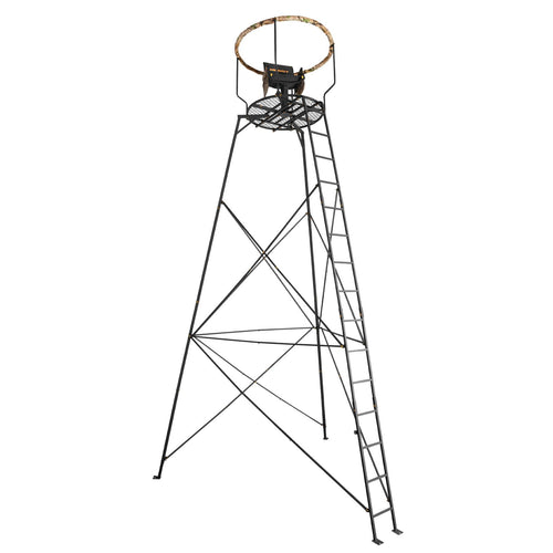 4-Foot Muddy Extension for Liberty - Durable Steel Reliable Easy-to-Install Addition for Outdoor Hunting Tripod Stand, 300 Pound Maximum Capacity