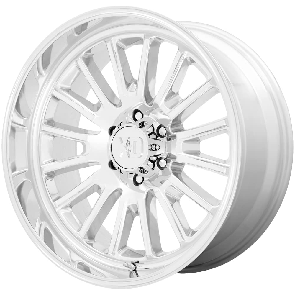 Xd864 Rover Polished Wheel XD Wheels with Alloy Steel (24 x 12. inches /8 x 124 mm, -44 mm Offset)