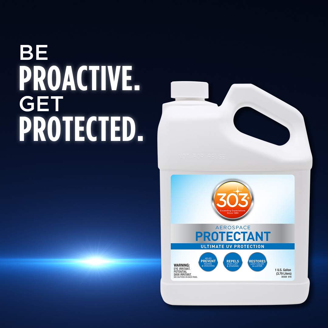 GOLD EAGLECA 303 Products Car Interior Protectant, 128 fl. oz.