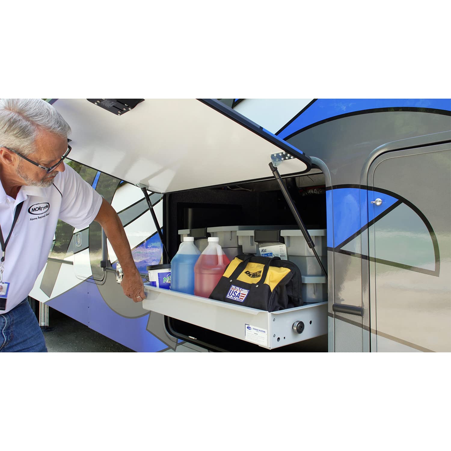 Cargo Slide SILVER MORryde 48" x 33" CTG603348W