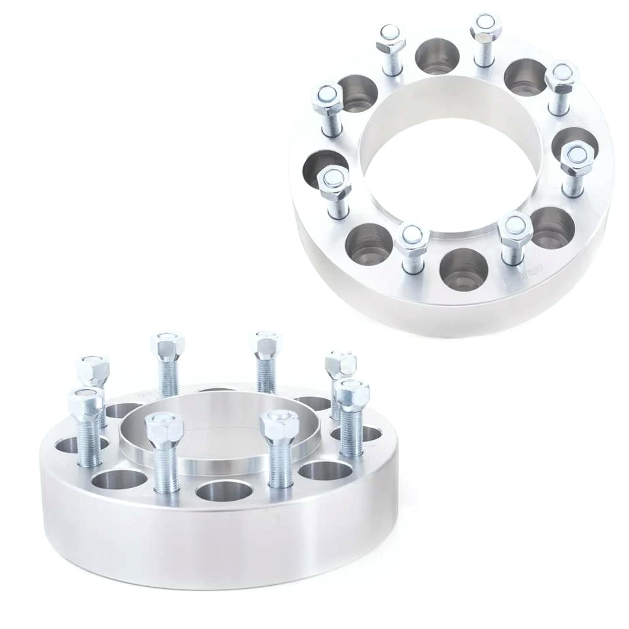 2" Rough Country 8x170 Wheel Spacers for 03-22 Ford Super Duty | Pair - 1094A,Black