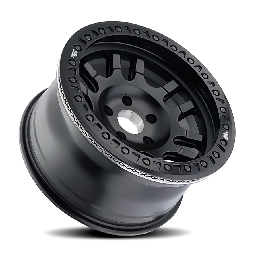 Matte Black Dirty Life Canyon Race (9314) Wheel with Non Chrome (19 x 19. inches /1 x 17 inches, -12 inches Offset)