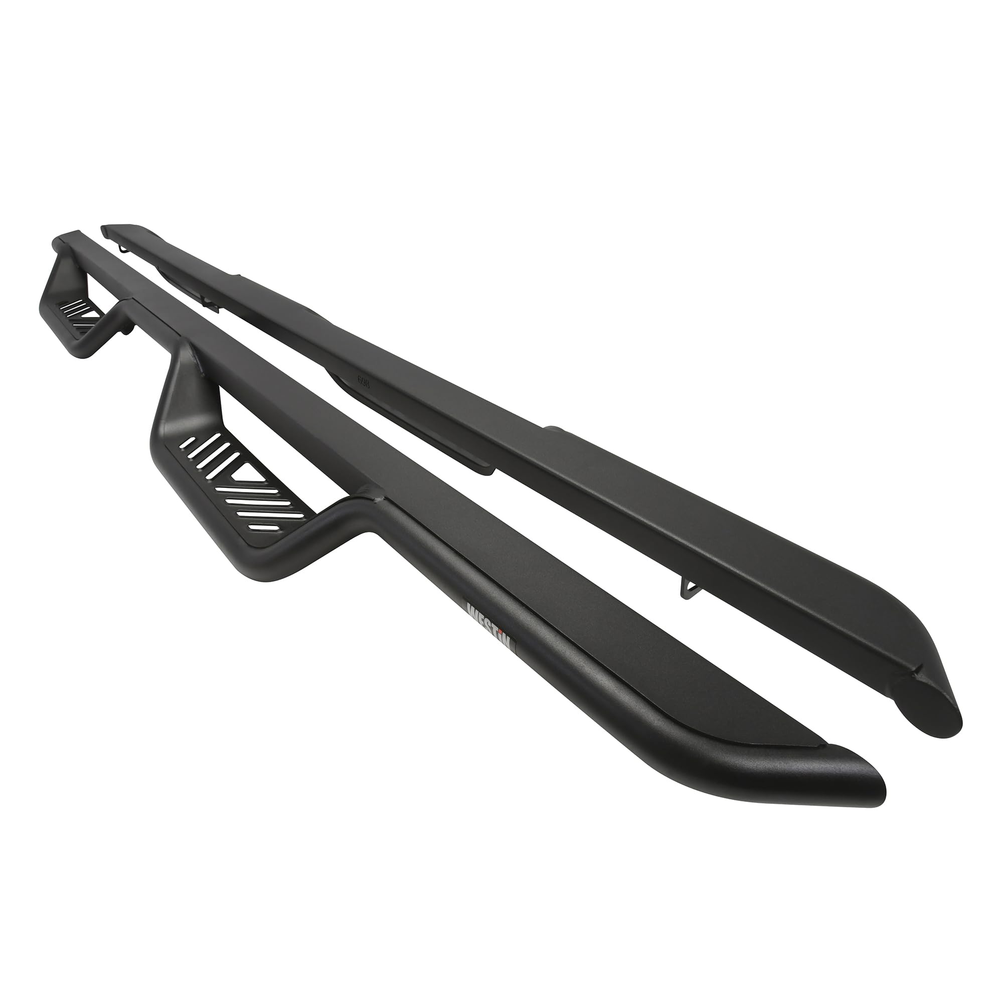 Westin Black Outlaw Drop Nerf Step Bars 20-13255 fits 2007-2021 Tundra CrewMax 1 Pair