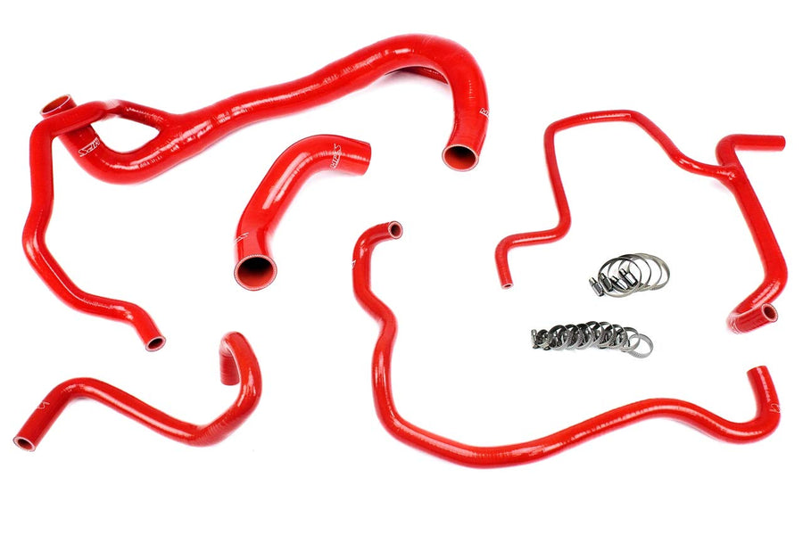 Red HPS Silicone Radiator Heater Hose Kit SRT 392 Coolant Upper Lower 57-1675-RED