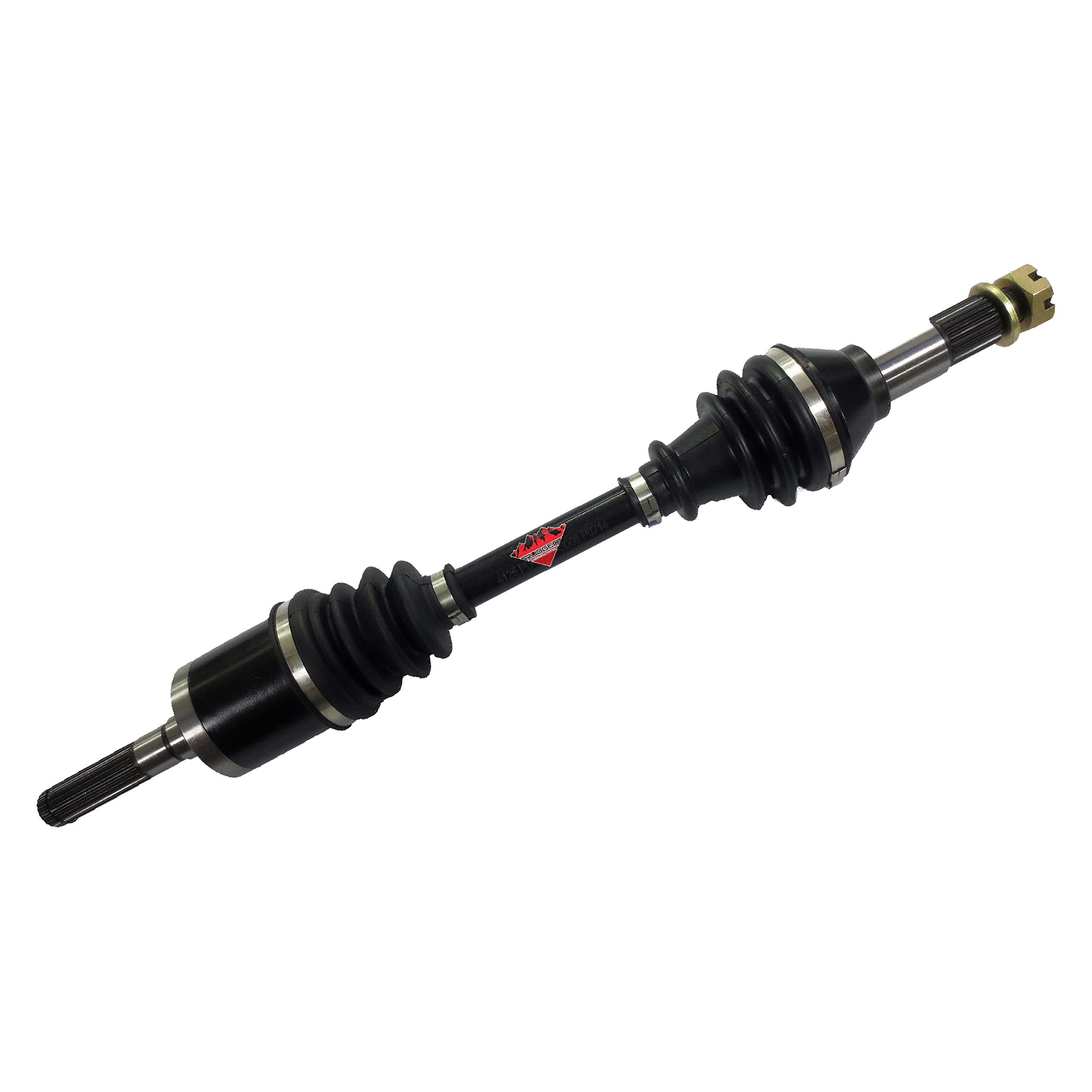 Front Left Rugged Performance Axle for CFMOTO Z6/ZFORCE 600, Stainless-Steel Clamps Coated for High Protection & Machined Heat Treated Long Life (See Fitments in Description) OEM: 9060-270100