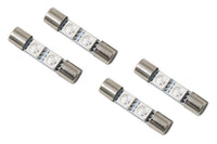 Set of 4 28mm SMF2 LED Bulb Red Diode Dynamics
