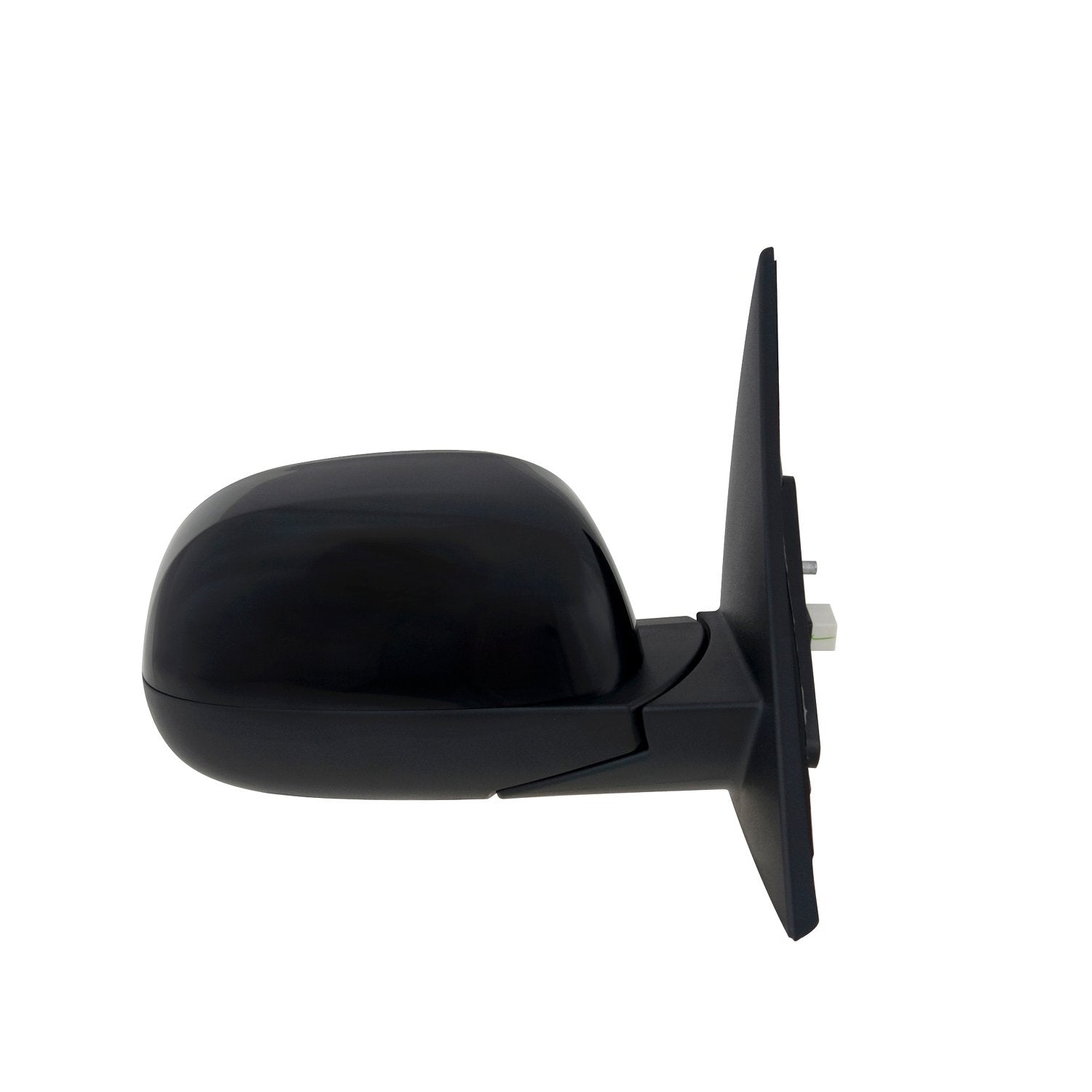 Fit System Mirror Passenger Side for Kia Soul, Textured Black w/PTM Cover, Foldaway, Power