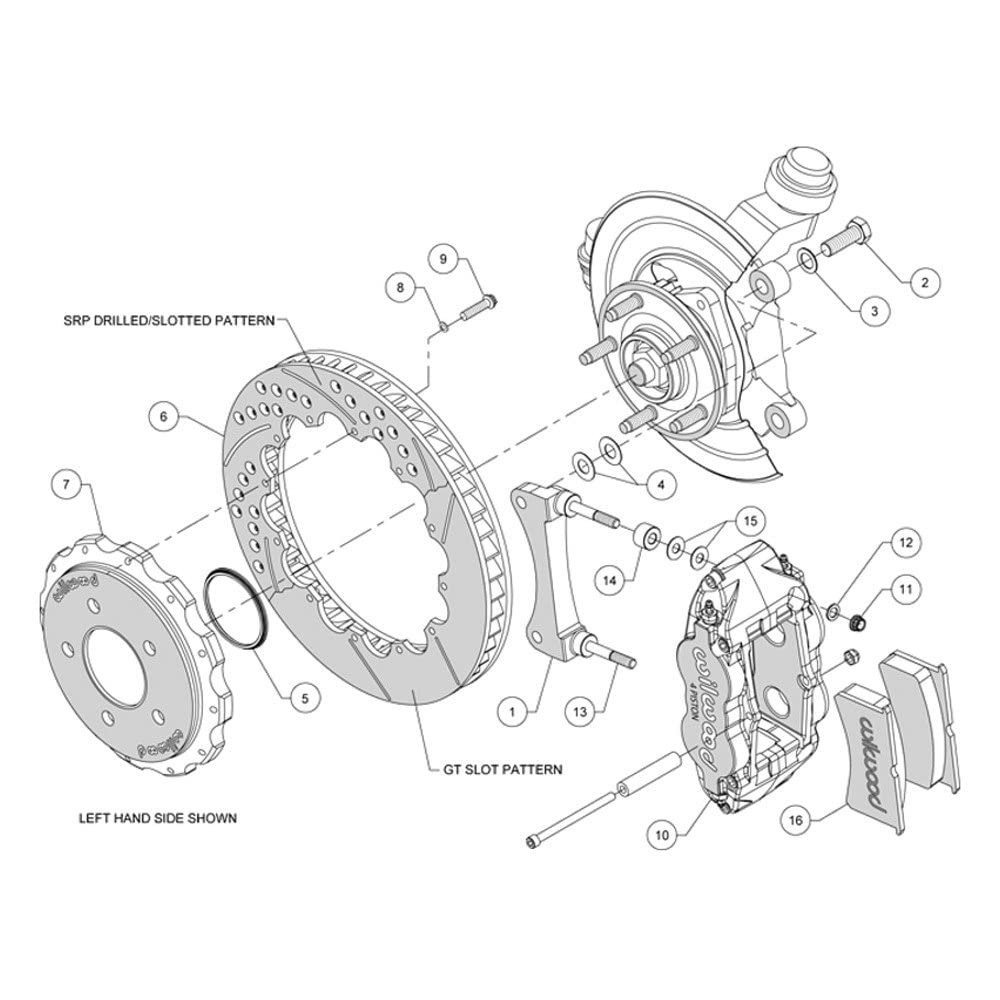 Brake WILWOOD Front Brake Kit