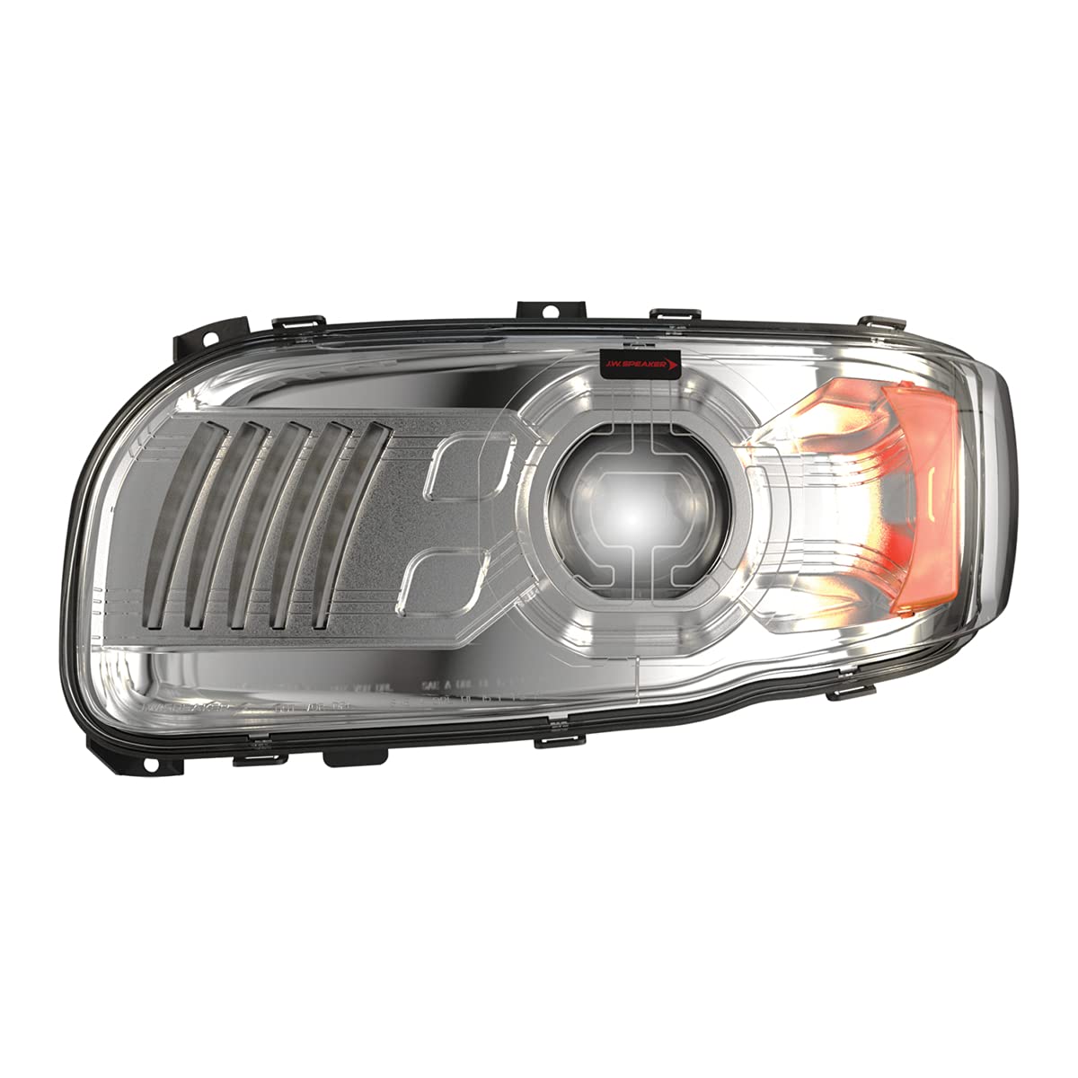 JW Speaker Heated LED Headlight Model 9600 for Peterbilt 388, 389 & 567 (Left (Driver) Side)