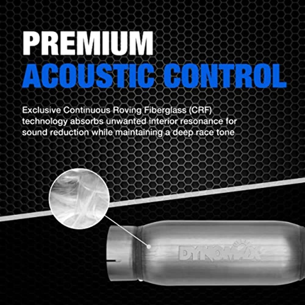 Exhaust Resonator Dynomax Race Bullet 24215