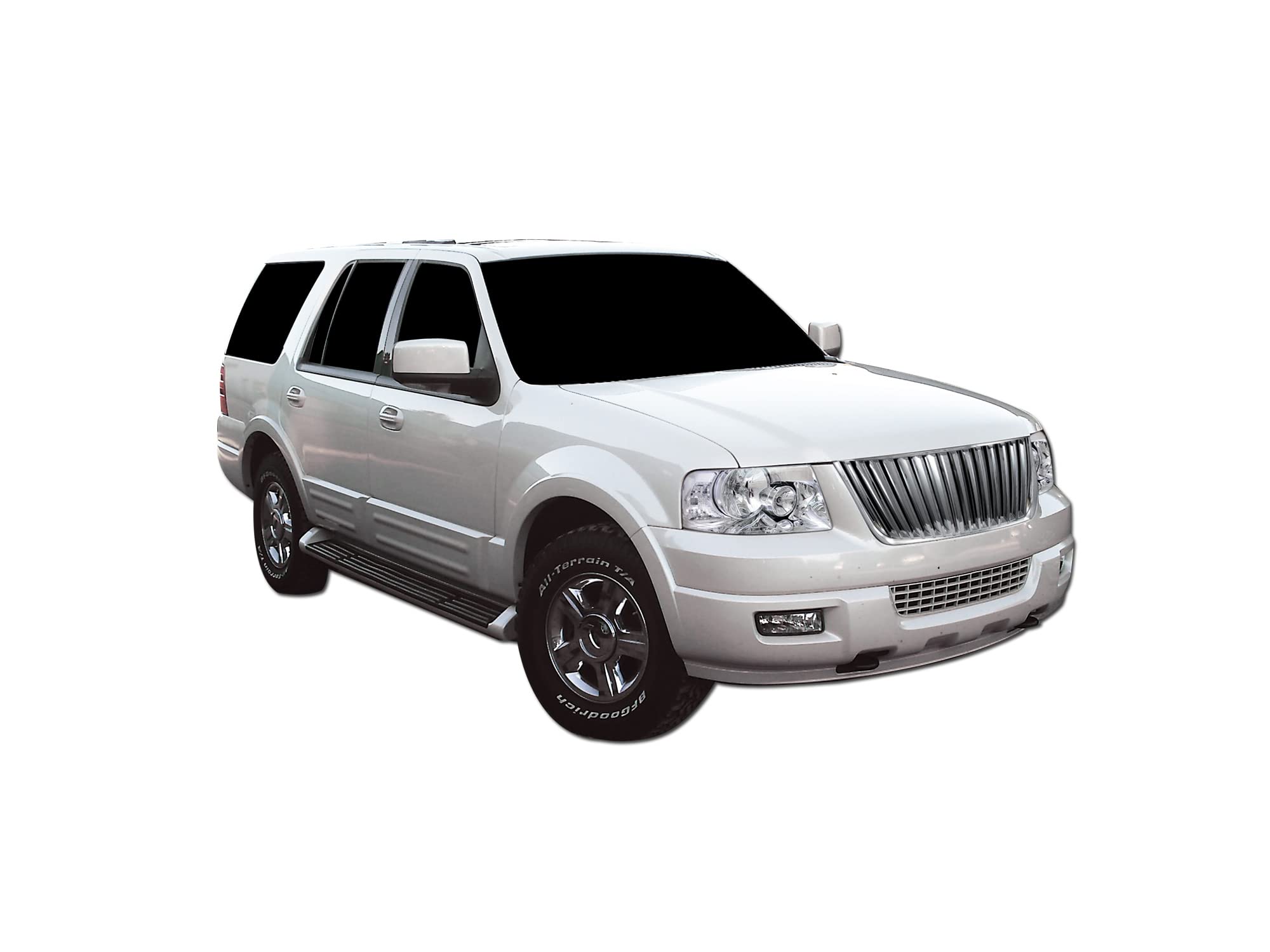 Vertical Grille Armordillo USA Fits 2003-2006 Ford Expedition-Chrome