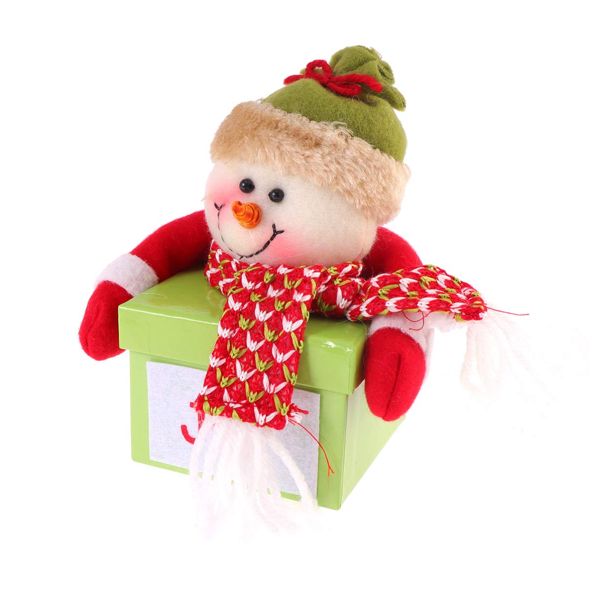 Christmas Candy Box Holibanna Christmas Snowman Gift Box Christmas Eve Party Bags
