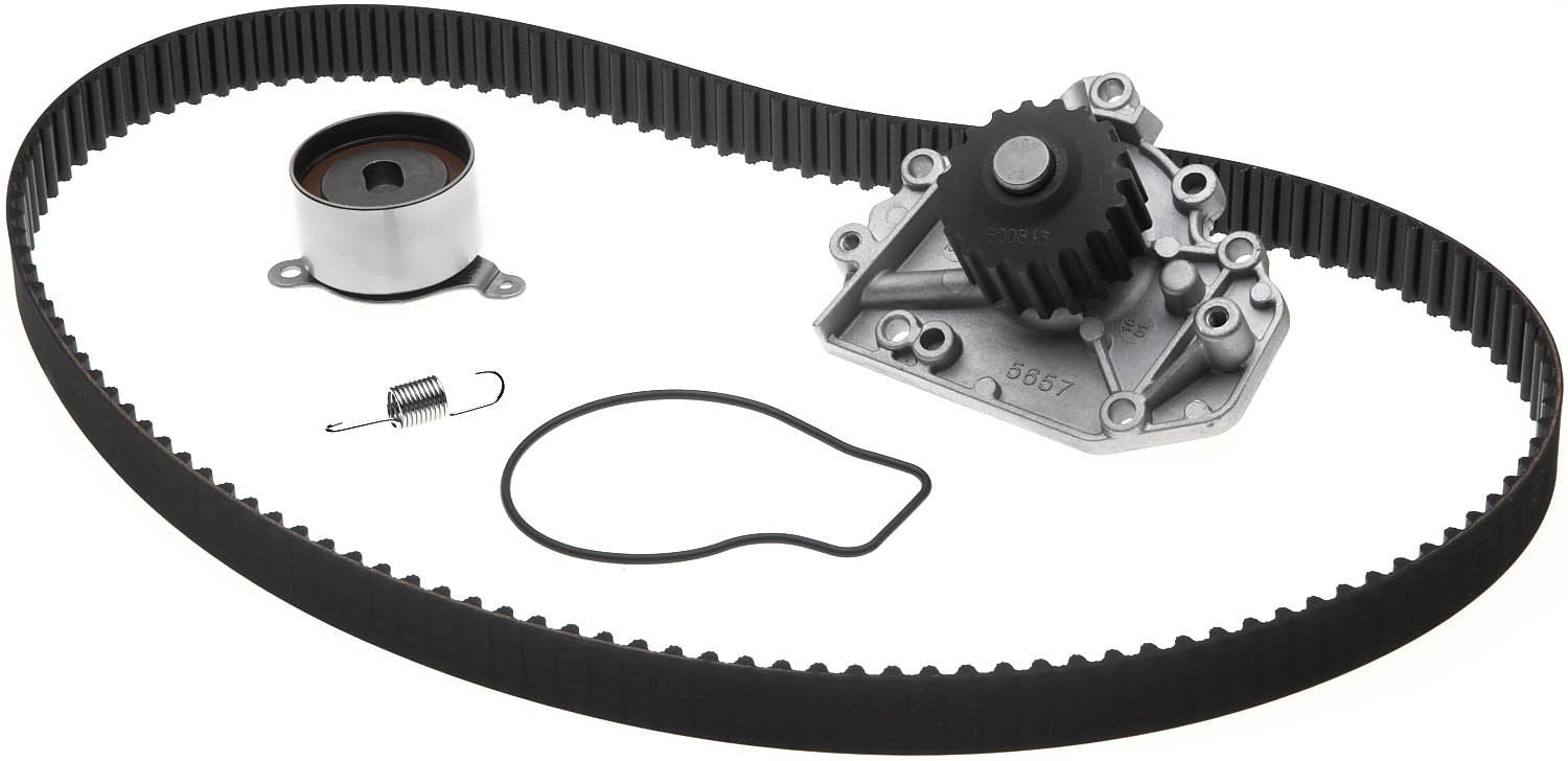 Gates Engine Timing Belt Kit with Water Pump TCKWP184