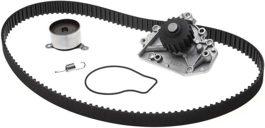 Gates Engine Timing Belt Kit with Water Pump TCKWP184