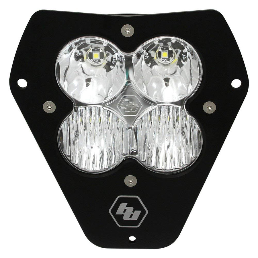 Baja Designs LED Headlight Kit XL Sport (D/C) for KTM Motorcycle 2008-2013 (Driving/Combo; Clear)