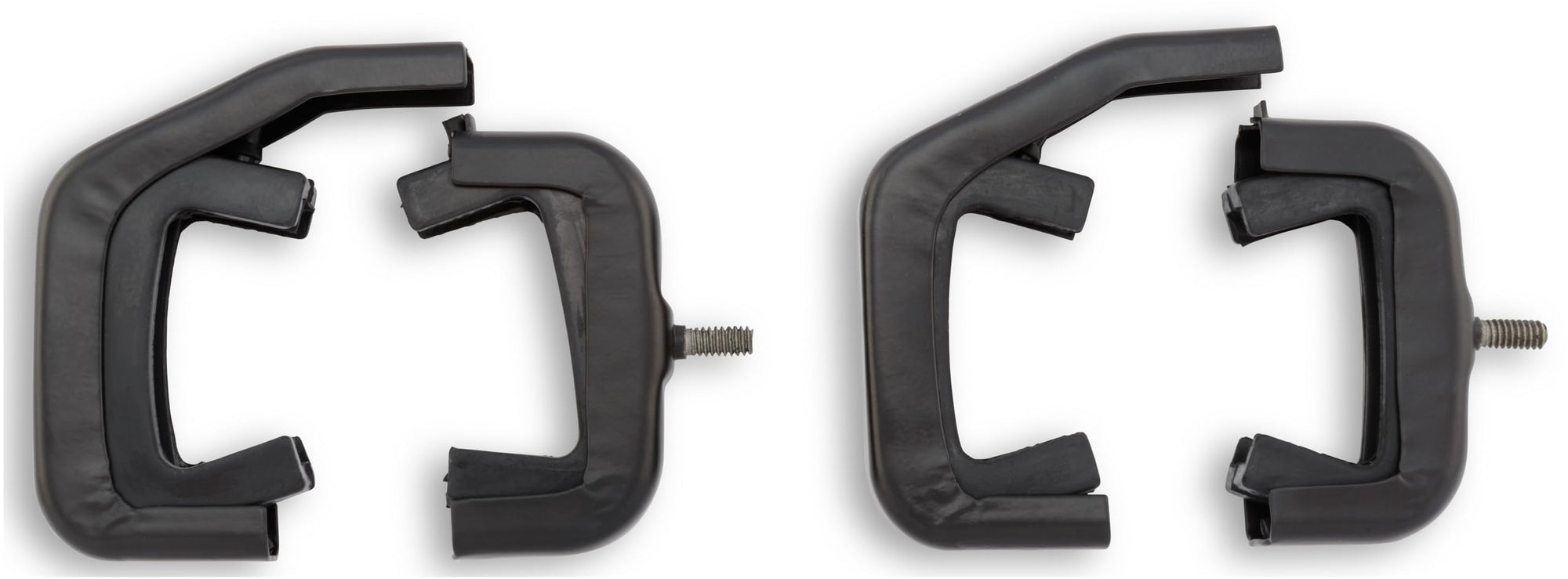 3ROW RAD BRKT BLK Scott Drake 66-77 Bronco