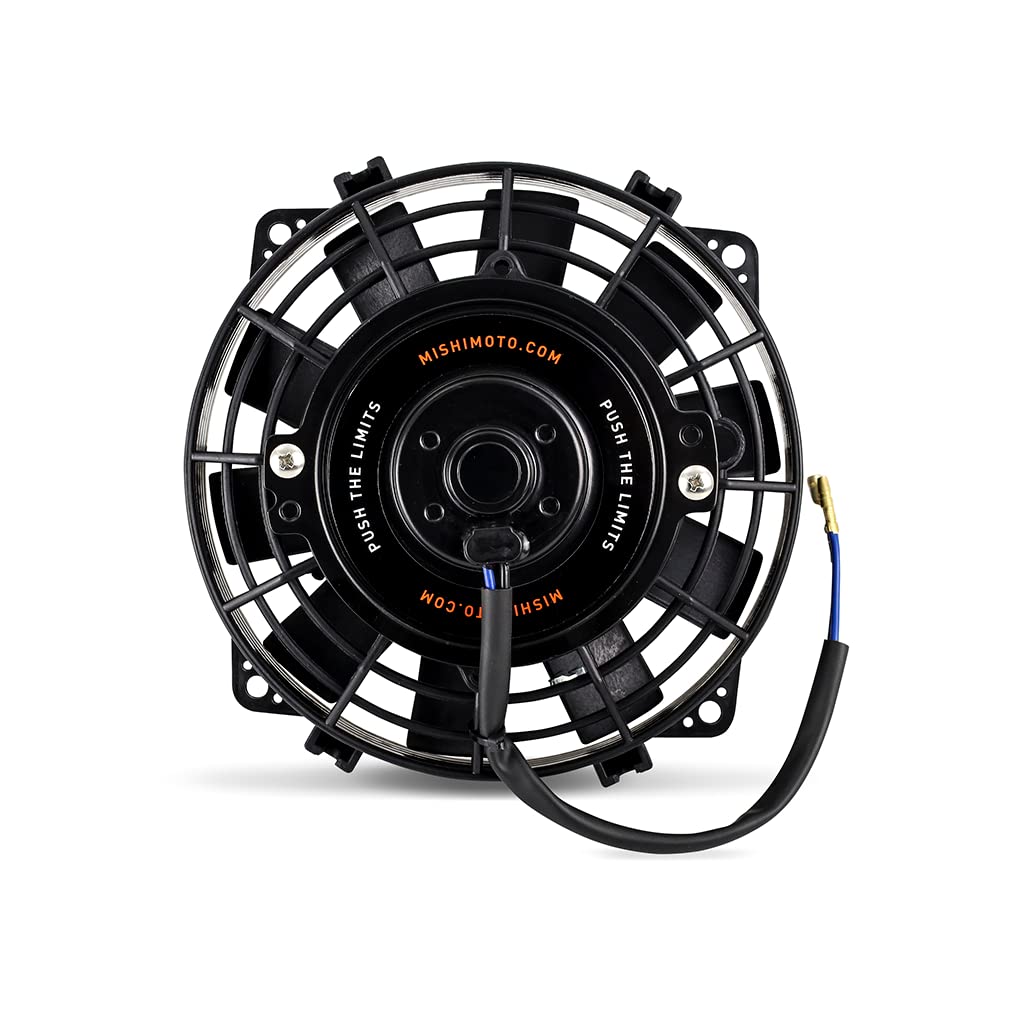 Mishimoto Slim Electric Radiator Fan MMFAN-6, 6” Universal Fit, 12 Volts, Black