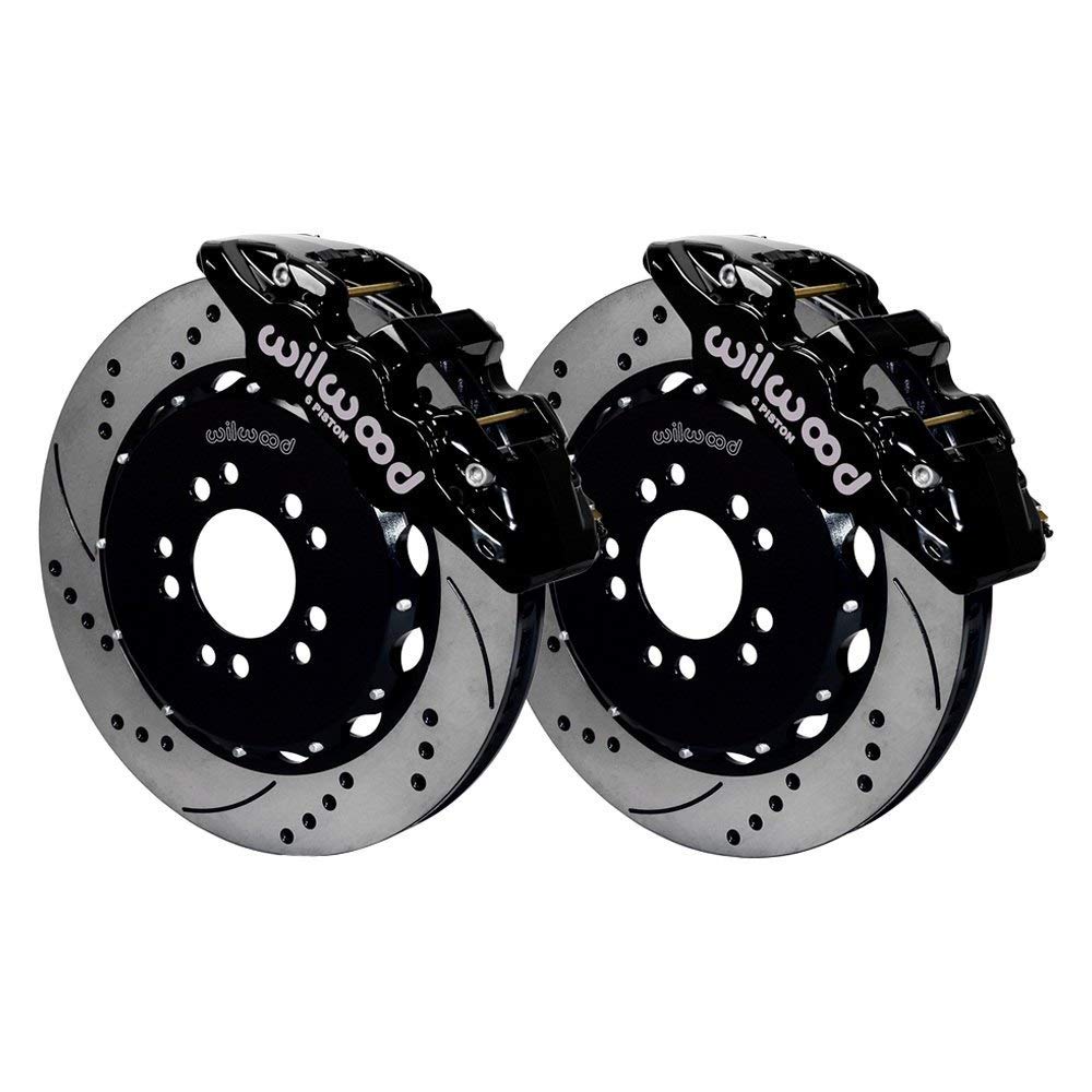 Front AERO6 Hat Kit,14.00, Drilled, Red