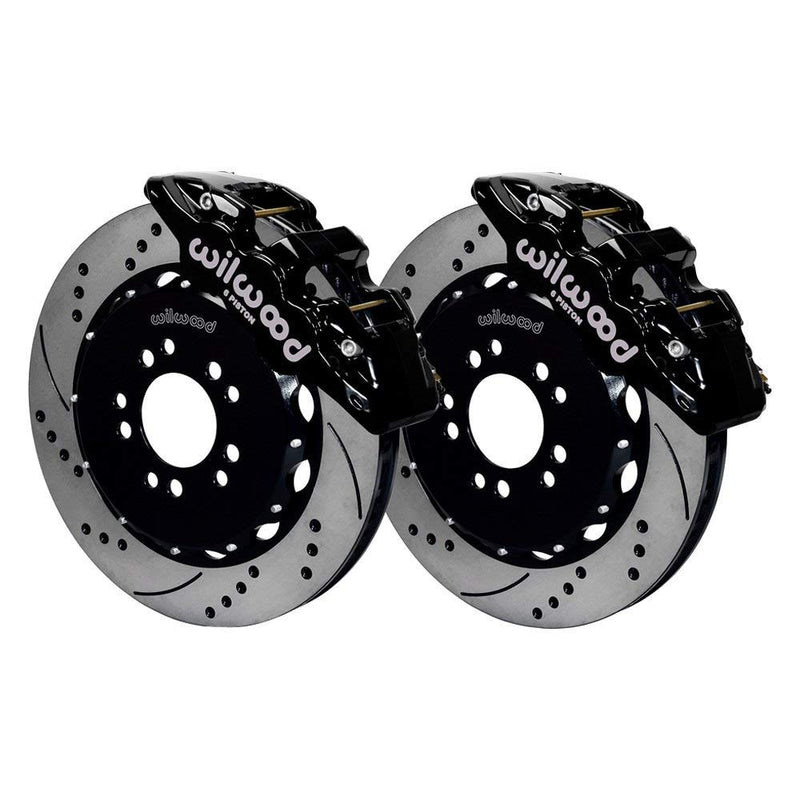 Front AERO6 Hat Kit,14.00, Drilled, Red