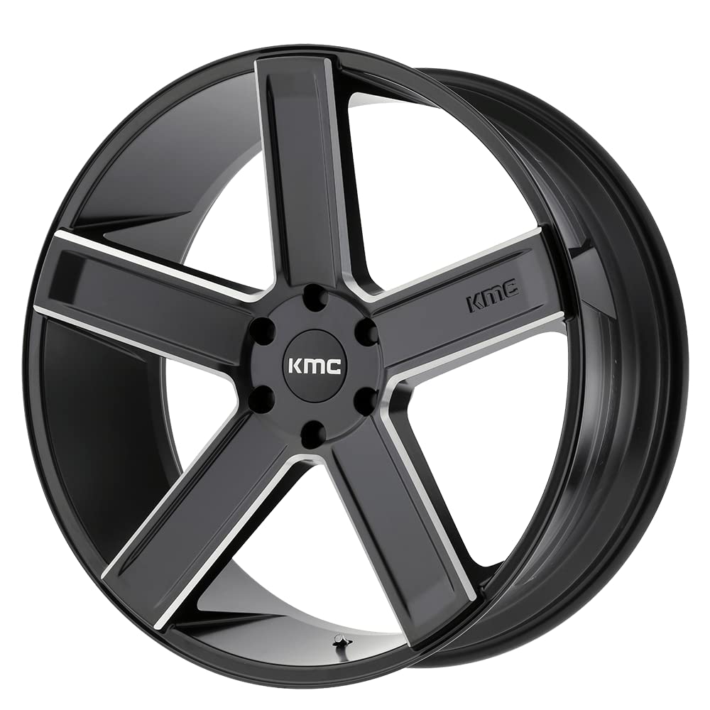 KMC Wheels 22X9 KM702 S-BLK MILL 15MM - KM70222963915