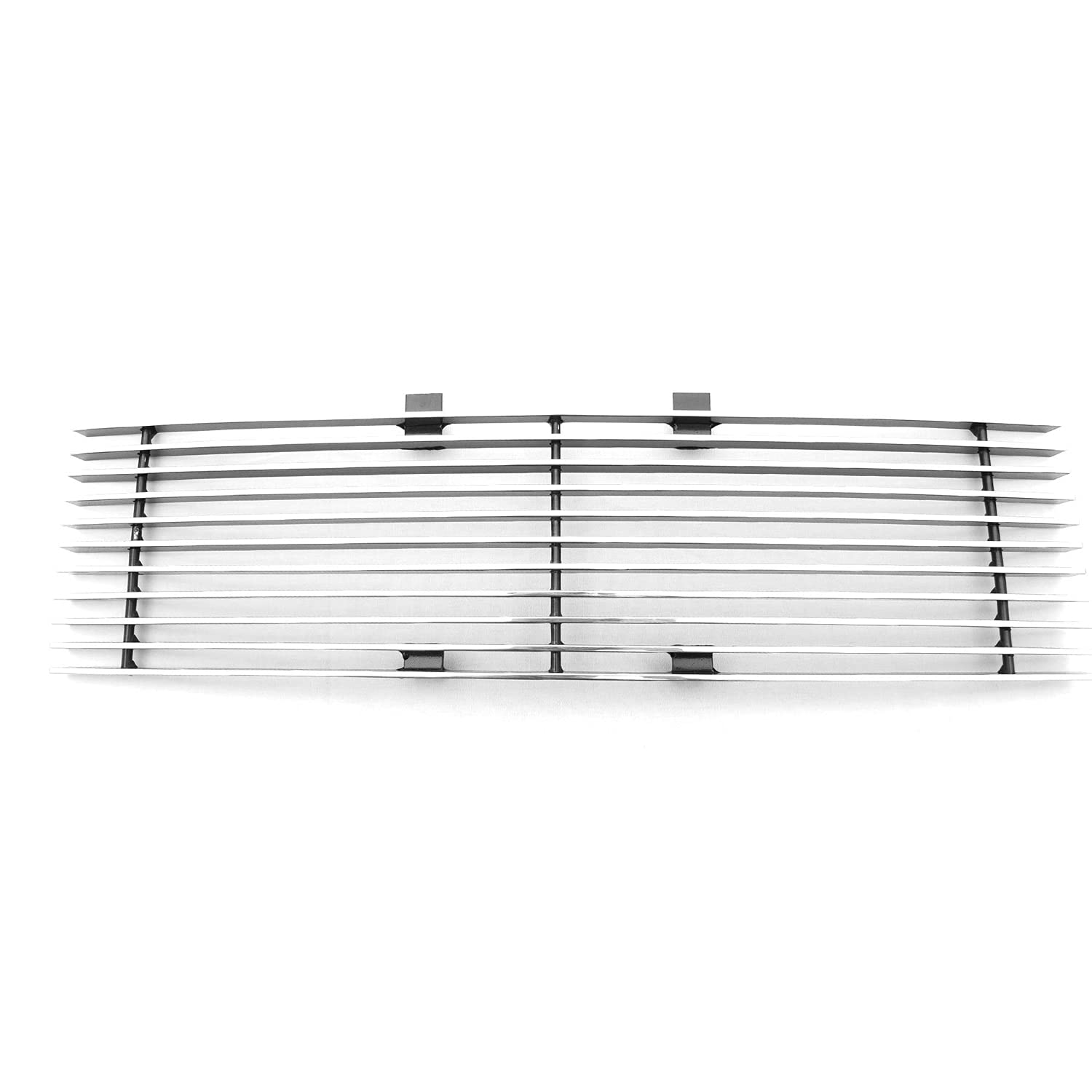2009-2014 F-150 T-Rex Grilles Billet Bumper Grille, Polished, 1 Pc, Bolt-On - PN #25569, black