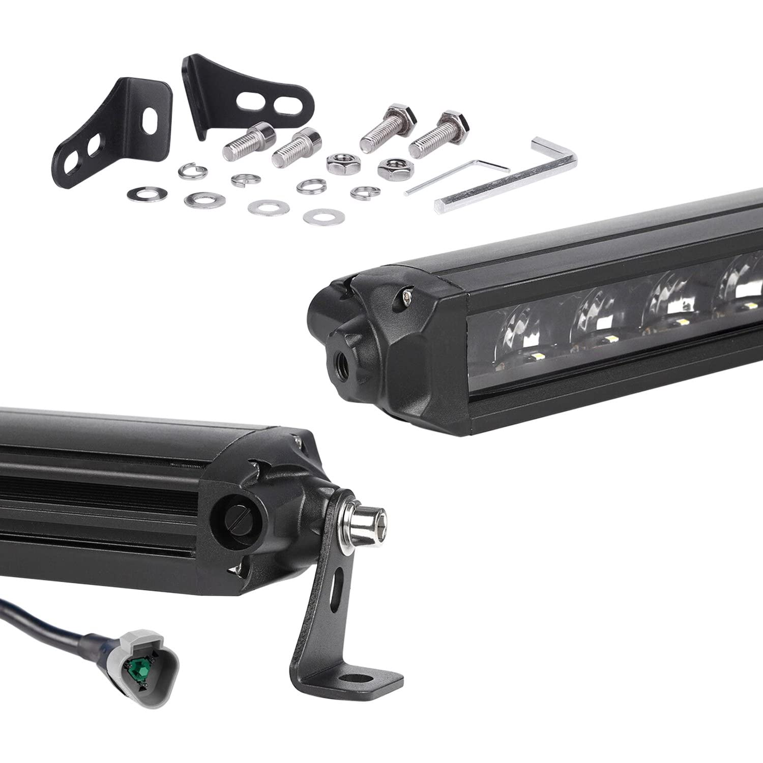 XKGLOW 10in 2nd Gen Razor Light Fog Strobe Combo…
