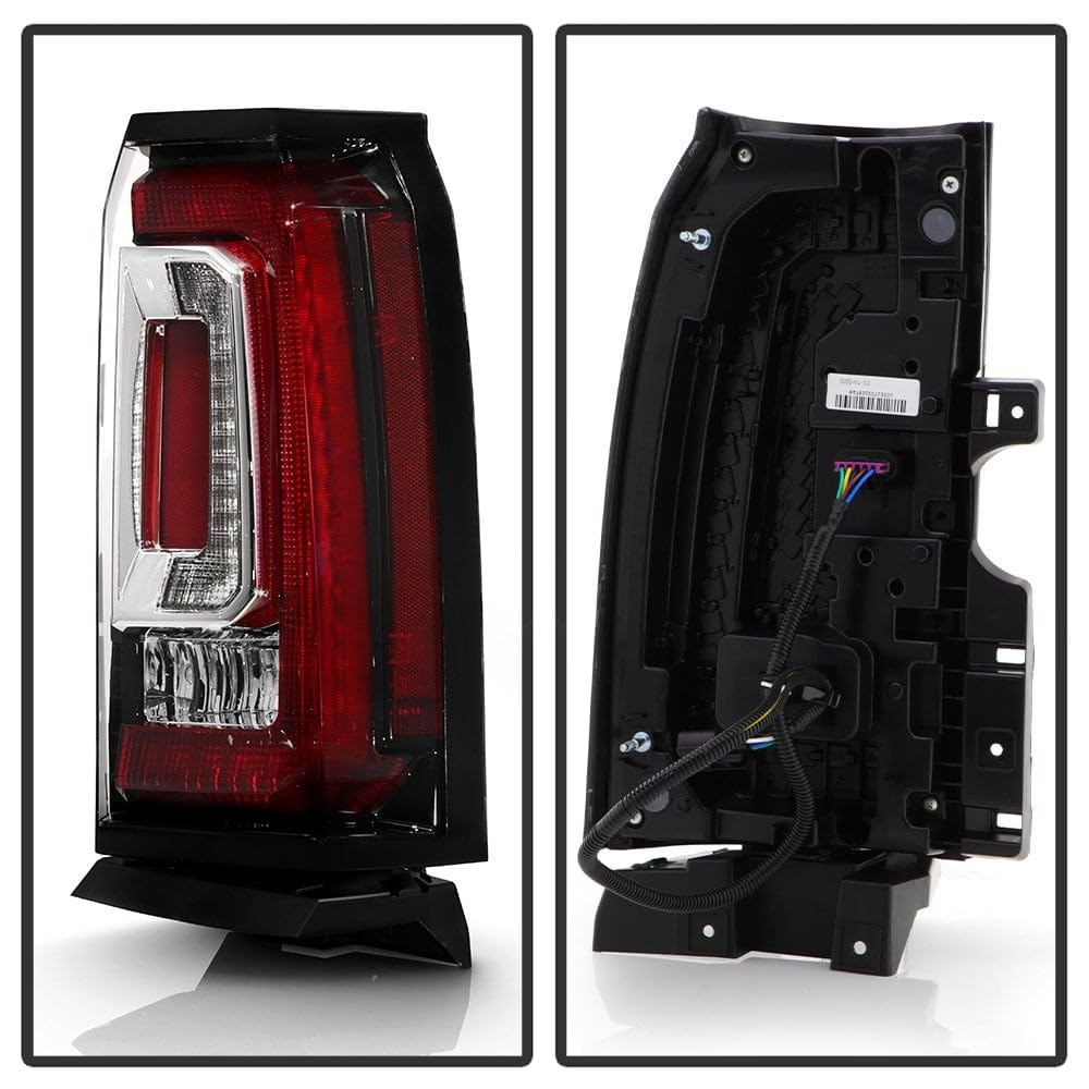 Chevy Tahoe Spyder (xTune) 15-20 (Upgrade to GMC Yukon Look) LED Tail Lights - Black