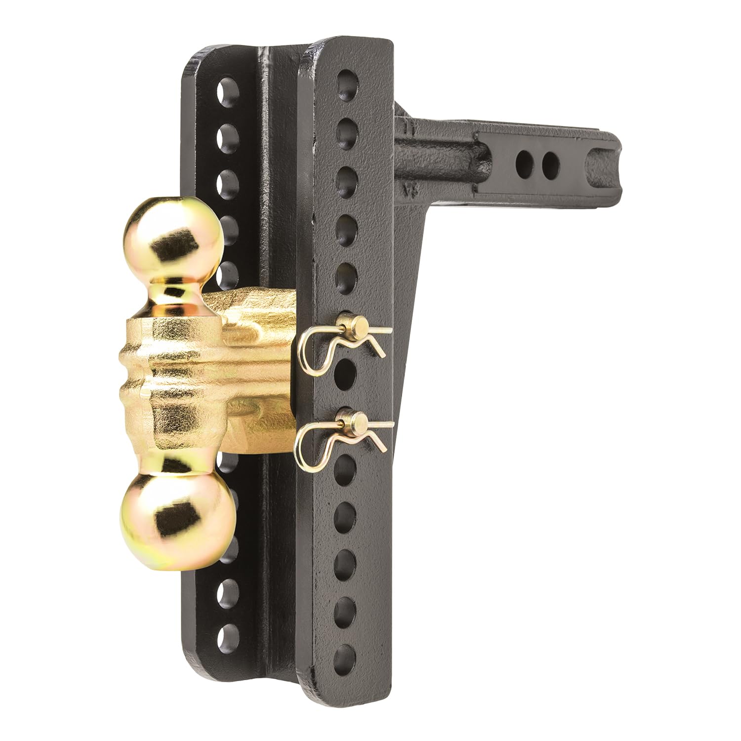 HUSKY 33255 TOWING SHANK 10 DROP, Ball Mount; Fits 2 Inch Receiver; Channel Mount; 14000 Pound Capacity; 10-1/8 Inch Drop; 2 Inch Ball Rated At 10000 Pounds/ 2-5/16 Inch Ball Rated At 14000 Pounds;