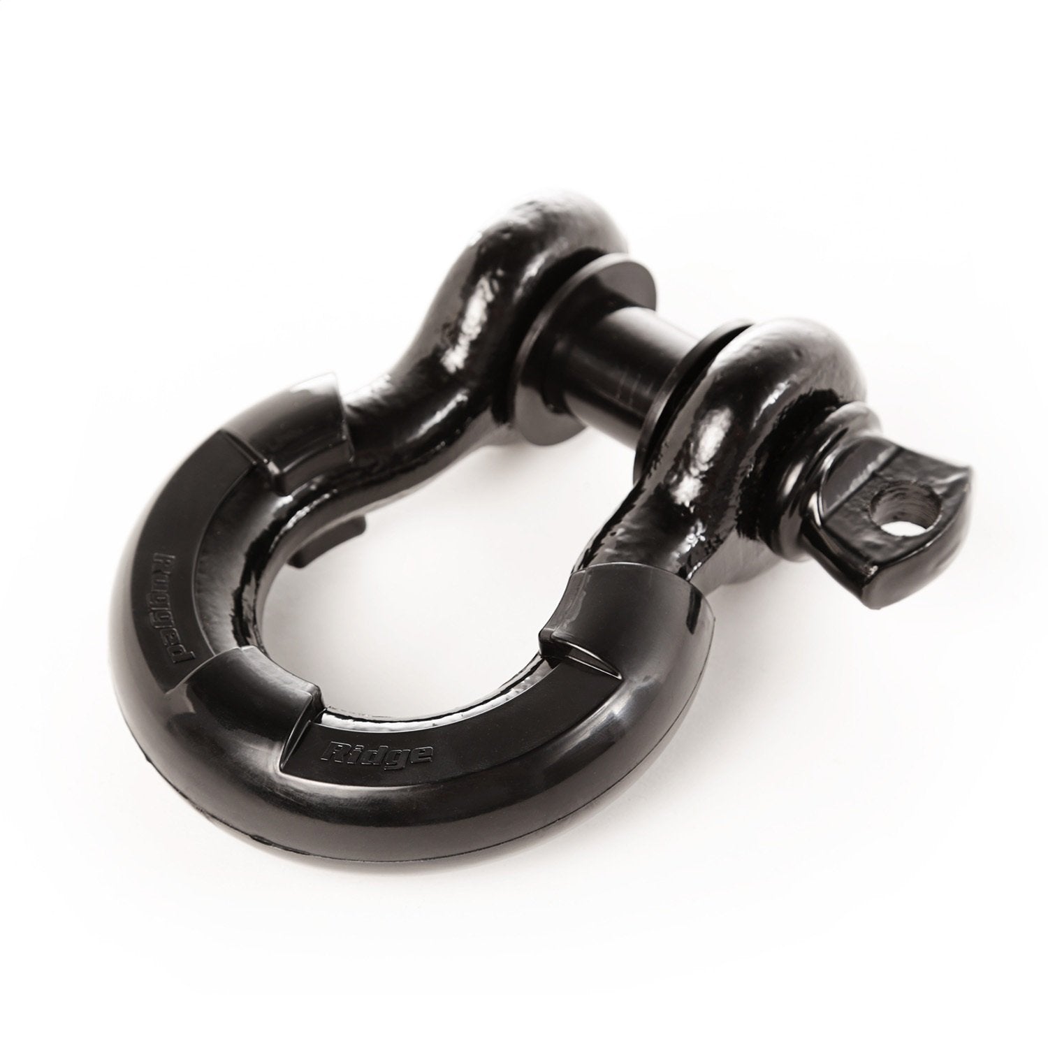 D-Ring Shackle Isolator Kit | Rugged Ridge, Black Pair, 3/4 inch | 11235.30