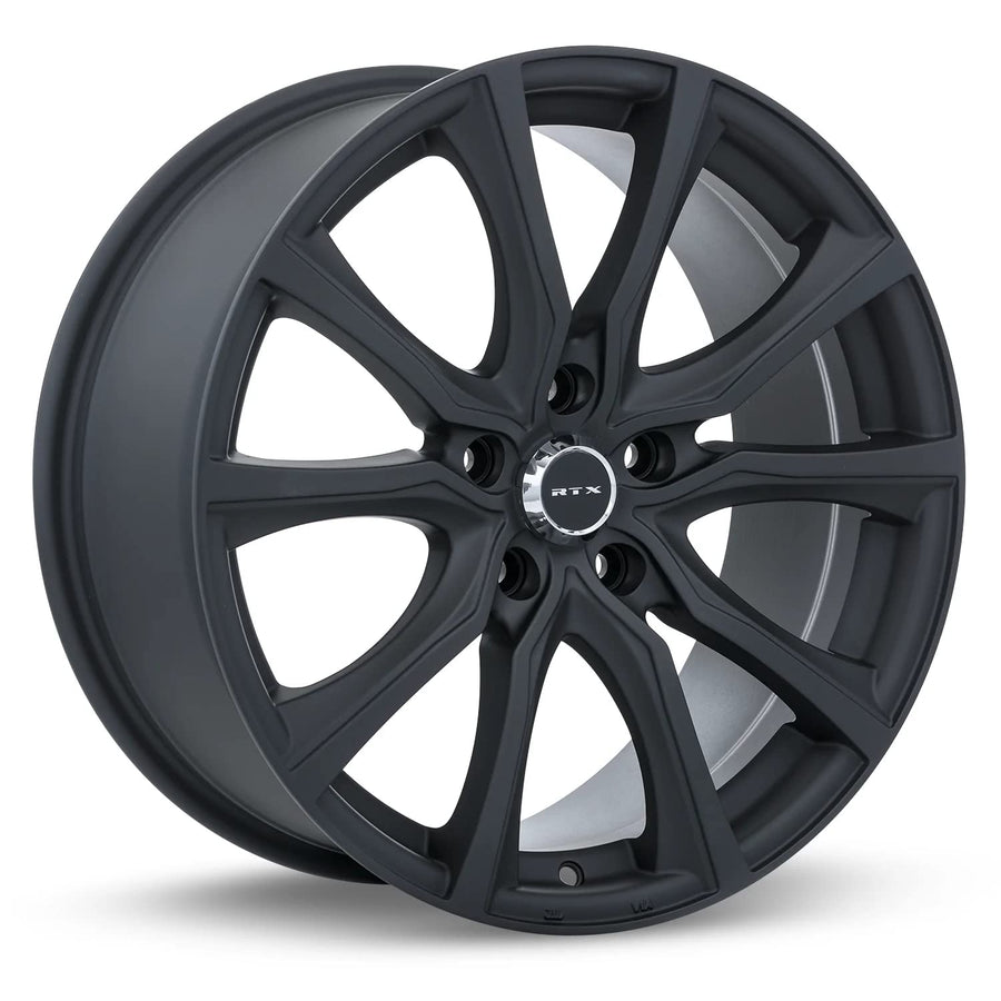 Contour RTX Custom Wheel - 16x7, 40 Offset, 5x108 Bolt Pattern, 63.4mm Hub - Matte Black Rim