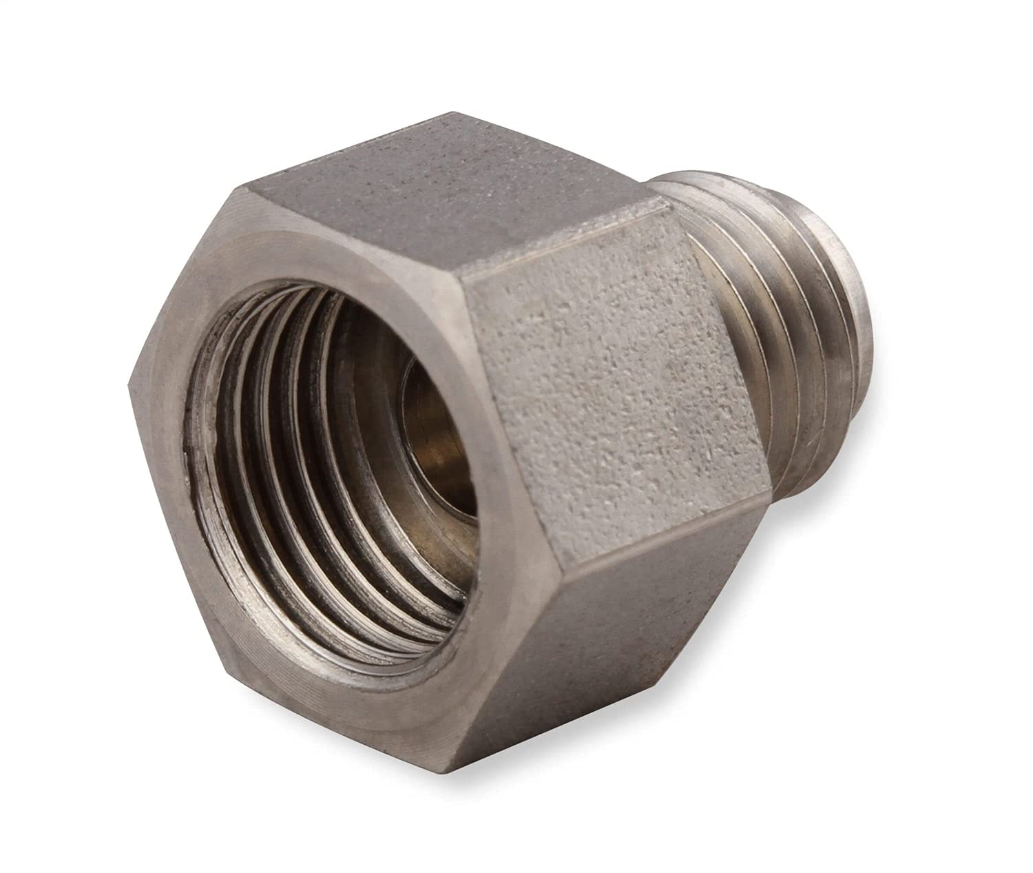 Hardline Adapter, EARL'S PERFORMANCE PLUMBING 3/8"-24 Inverted Flare Male to 7/16"-24 Inverted Flare Female for 3/16"