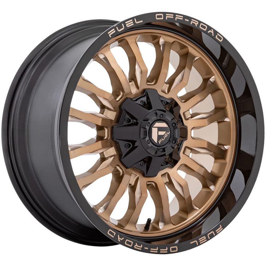 20x10 D797 ARC, Bolt Pattern: 6x135/5.5, Offset: -18, PLATINUM BRONZE WITH BLACK LIP, set of 1